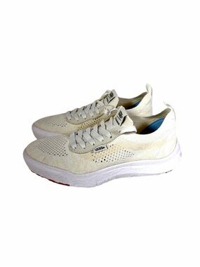 VANS Unisex ULTRARANGE VR3 LOW TOP SHOES Beige White Comfy Cush Men 5 Womens 6.5